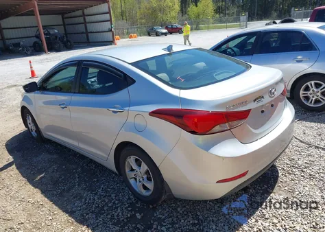 2014 Hyundai Elantra Se z USA, uszkodzony, nr VIN KMHDH4AEXEU187450